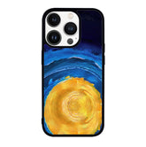 Abstract Blue Yellow FLB0336 iPhone 14 Pro Max | iPhone 14 Pro | iPhone 14 Plus | iPhone 14 Case